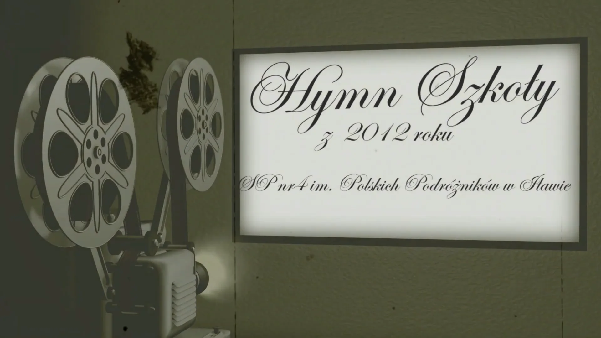 Obchody 50-lecia istnienia szkoły - nowa aranżacja Hymnu Szkoły z 2012 r.