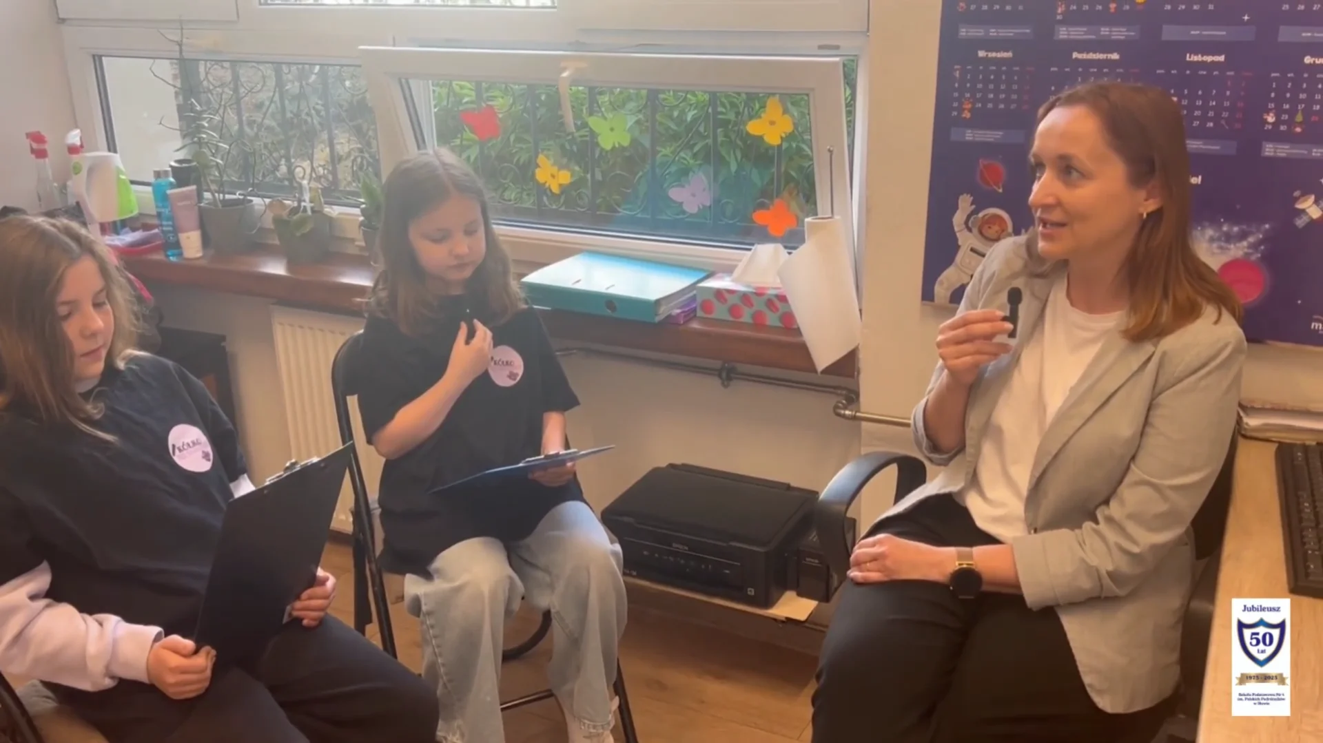 Obchody 50-lecia istnienia szkoły - wywiad z p. logopedą Anetą Nica
