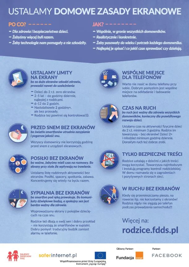 Ustalmy DOMOWE ZASADY EKRANOWE