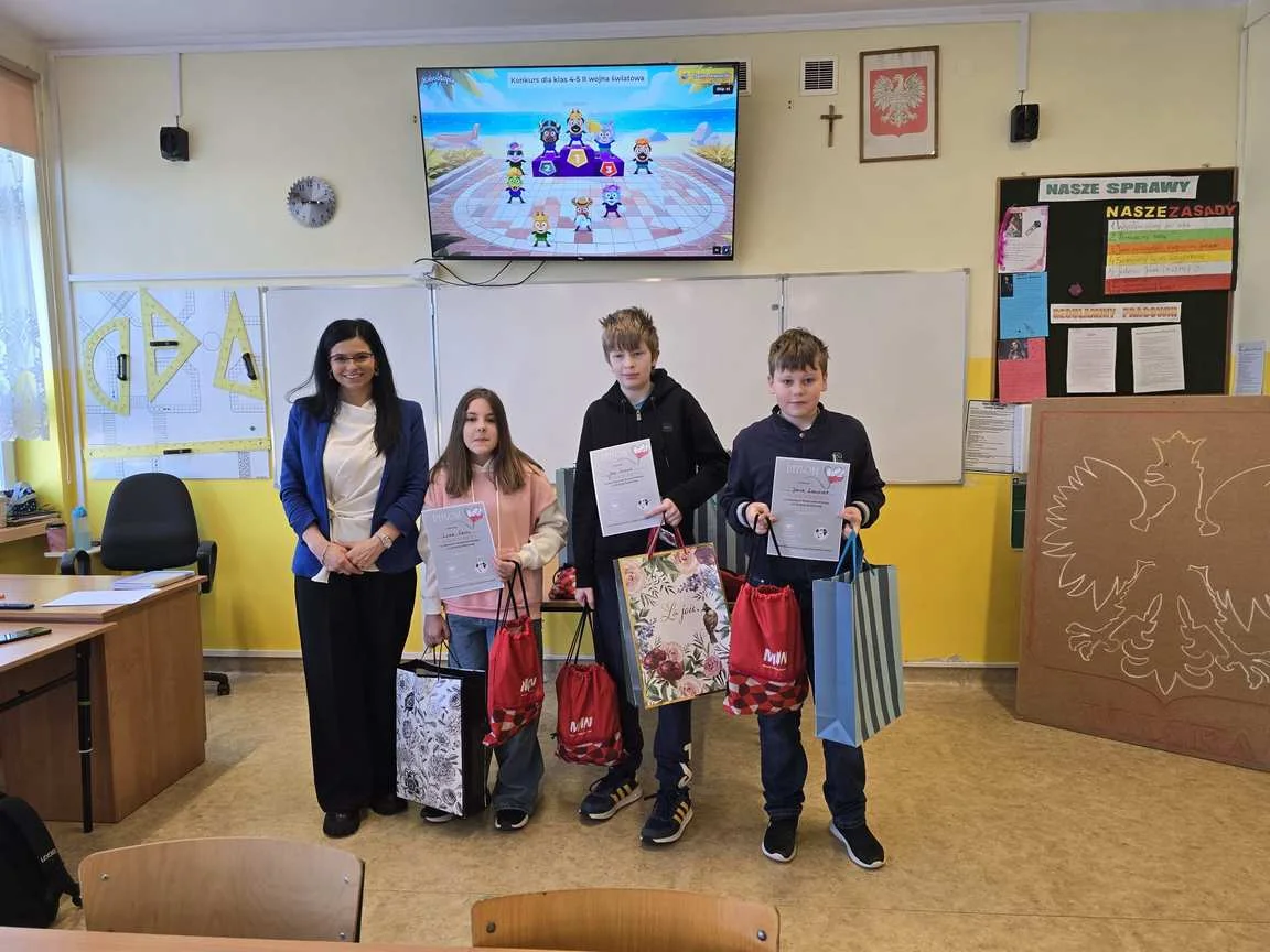 Podsumowanie Szkolnego Konkursu Wiedzy o II Wojnie Światowej!