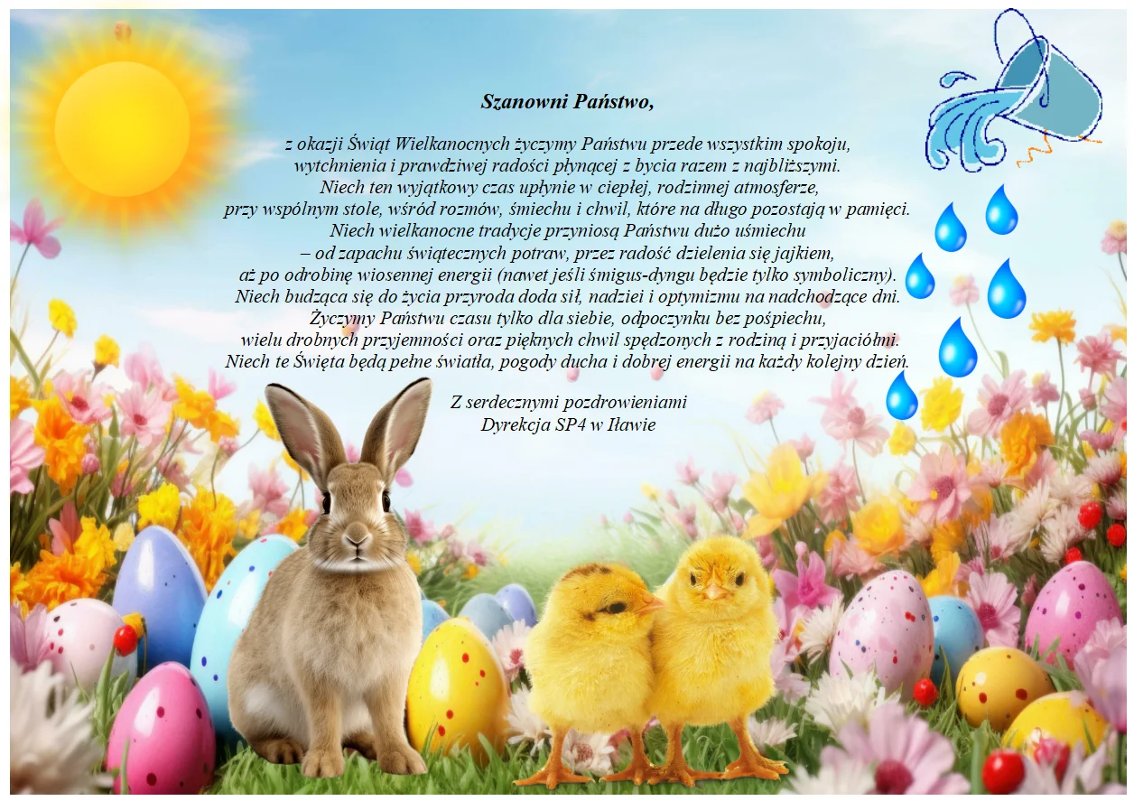 Życzenia z okazji Świąt Wielkanocnych dla Rodziców