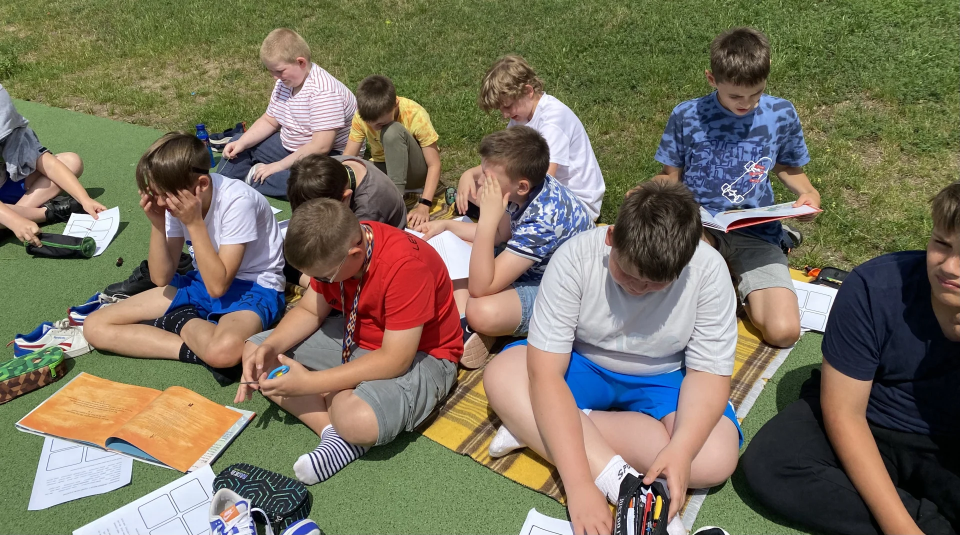 CZYTANIE NA POLANIE W SP 4