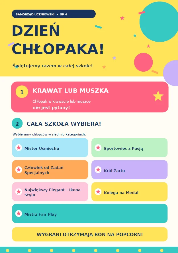 Dzień Chłopaka w SP4!
