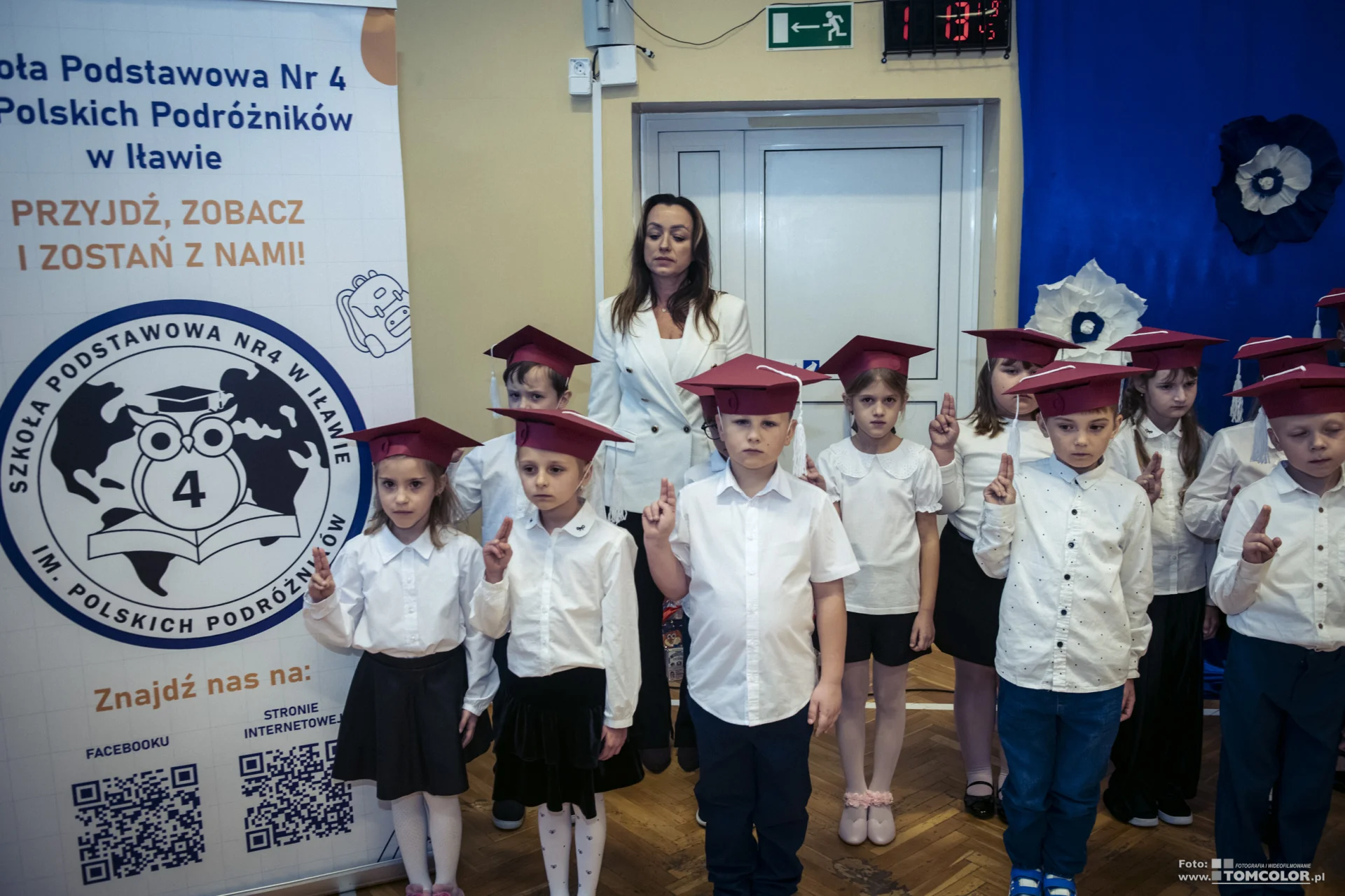Uroczyste ślubowanie klas pierwszych